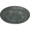 Ekena Millwork Wakefield Ceiling Medallion (Canopies up to 3 5/8"), 11 3/4"OD x 1 1/4"P, Athenian Green Crackle CM11WAAGC - alternate 5
